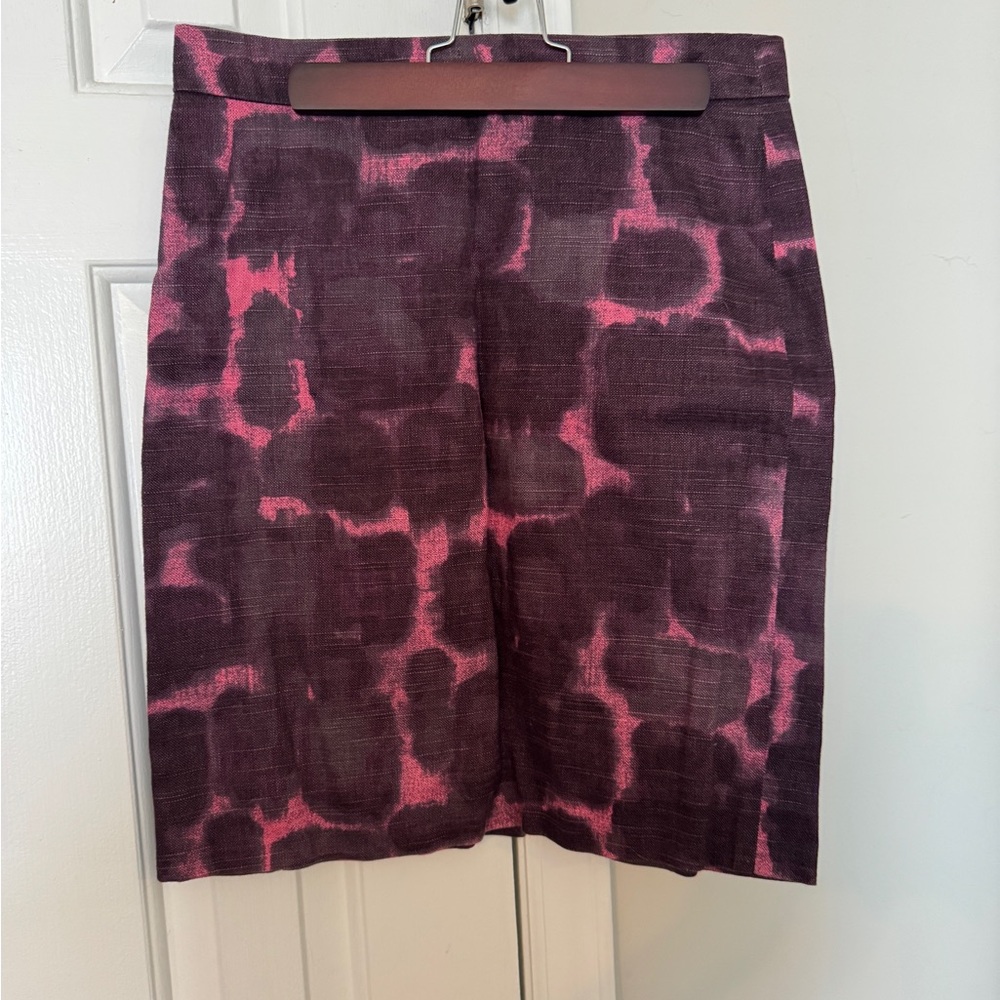 J crew purple pencil skirt